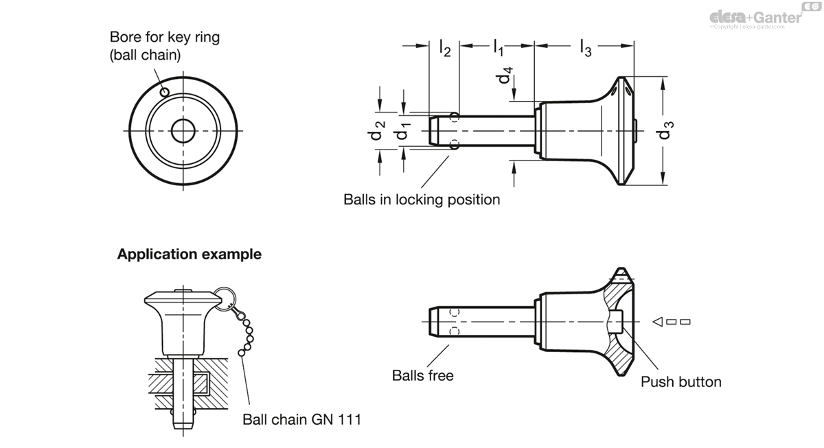 Ball Lock Pins