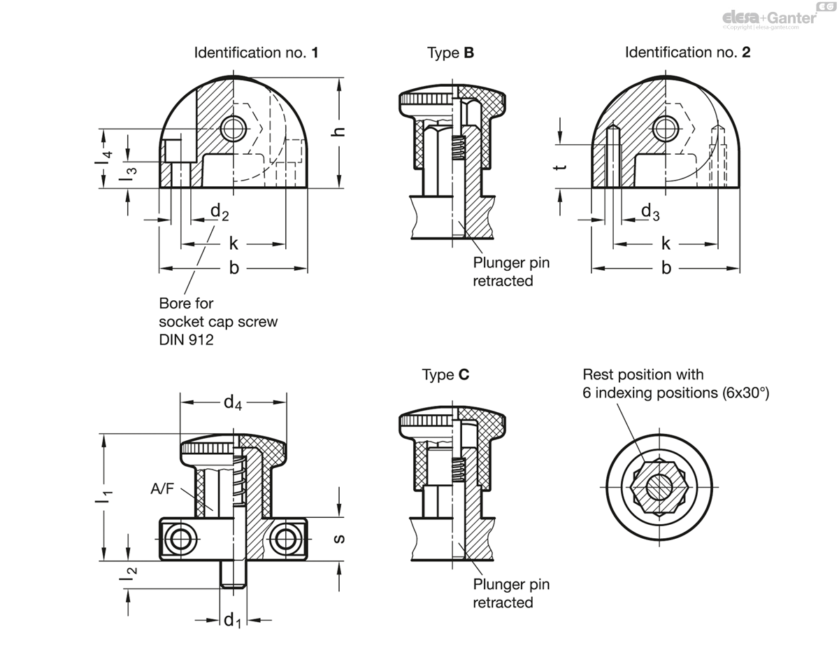 Indexing plungers