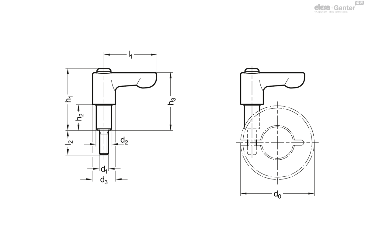 Adjustable Hand Levers