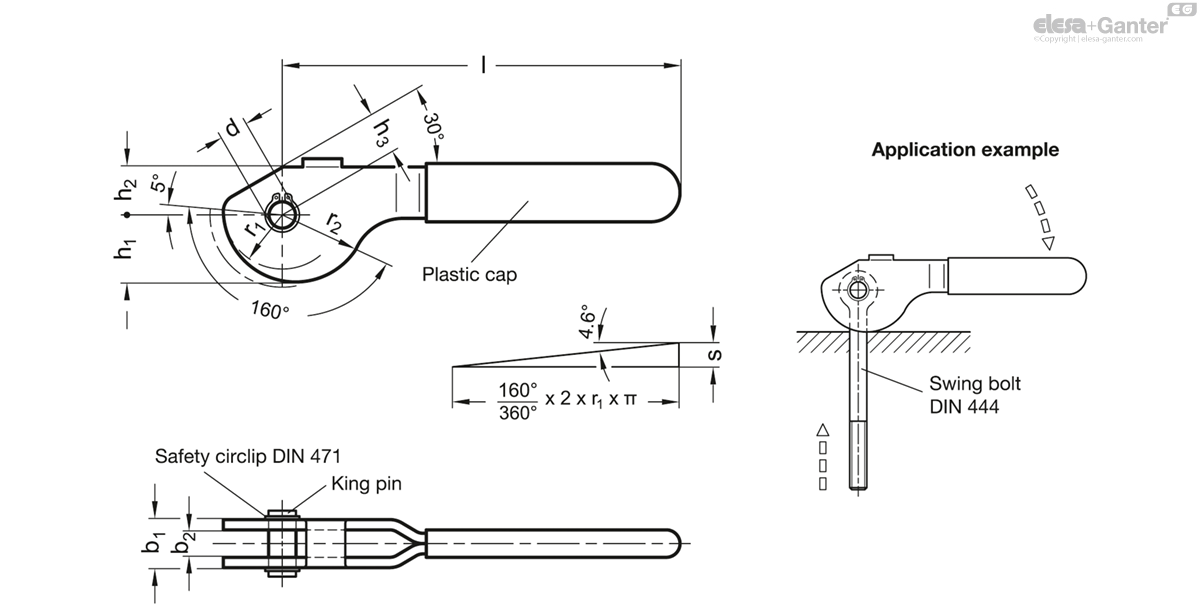 Double cam levers
