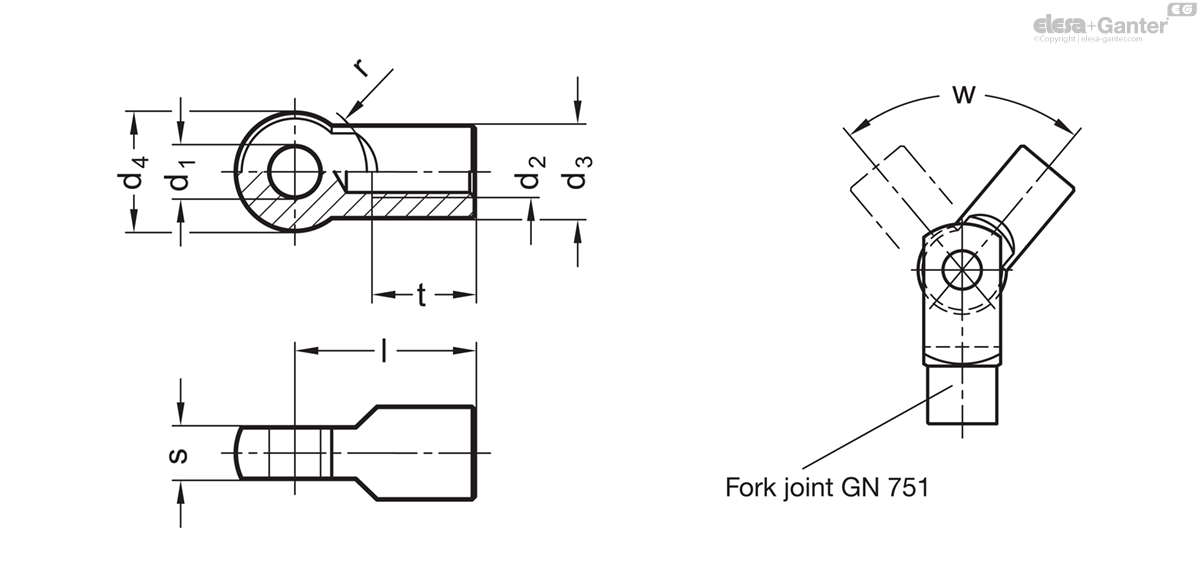 Joint Pieces, Stainless Steel