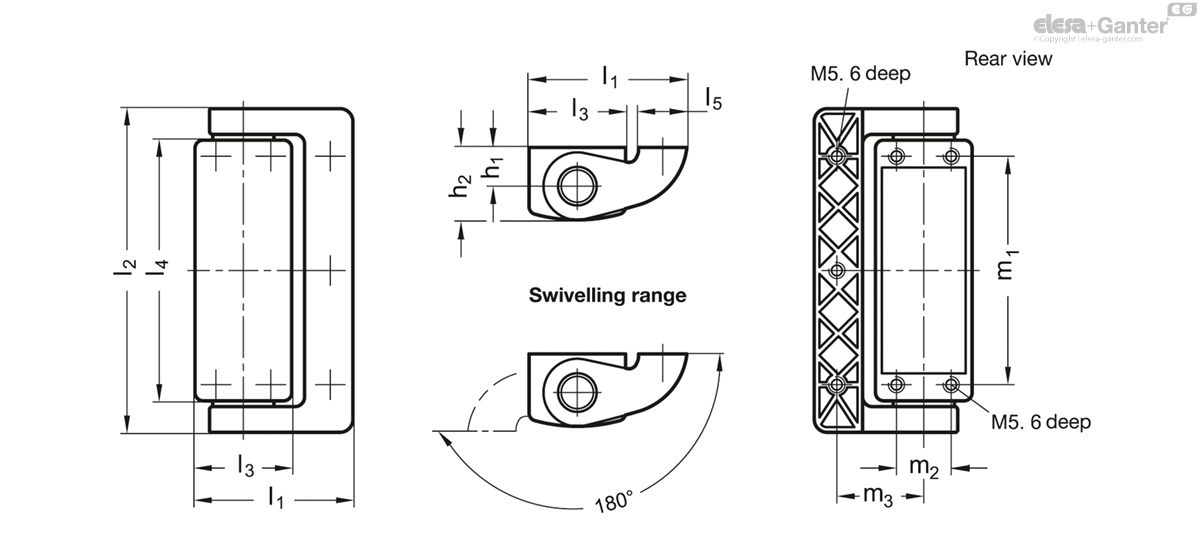 Hinges without safety switch