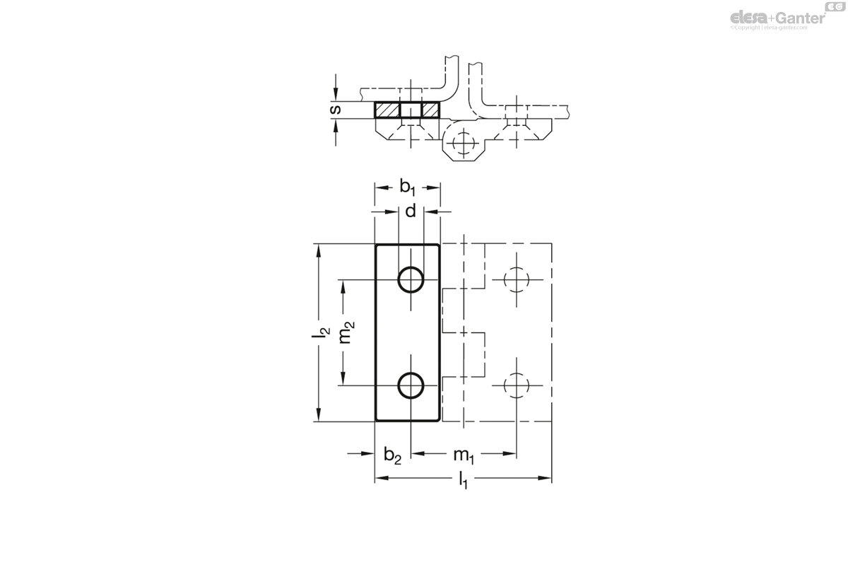Stainless Steel-Spacer plates