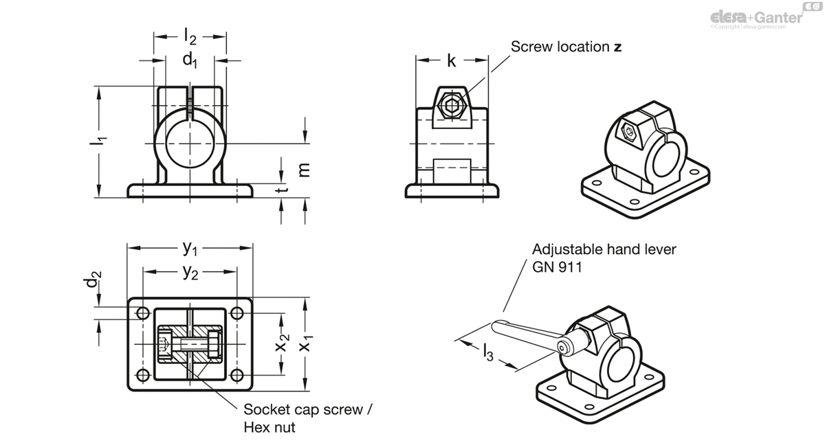 Flanged Connector Clamps