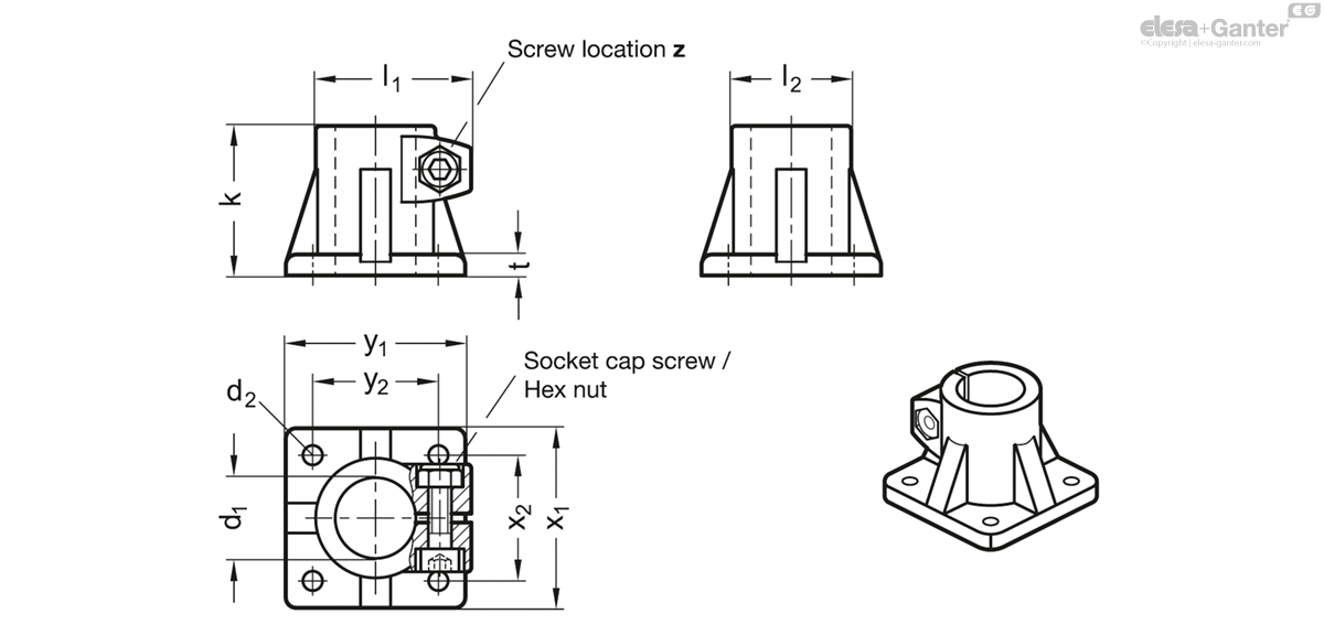 Base Plate Connector Clamps