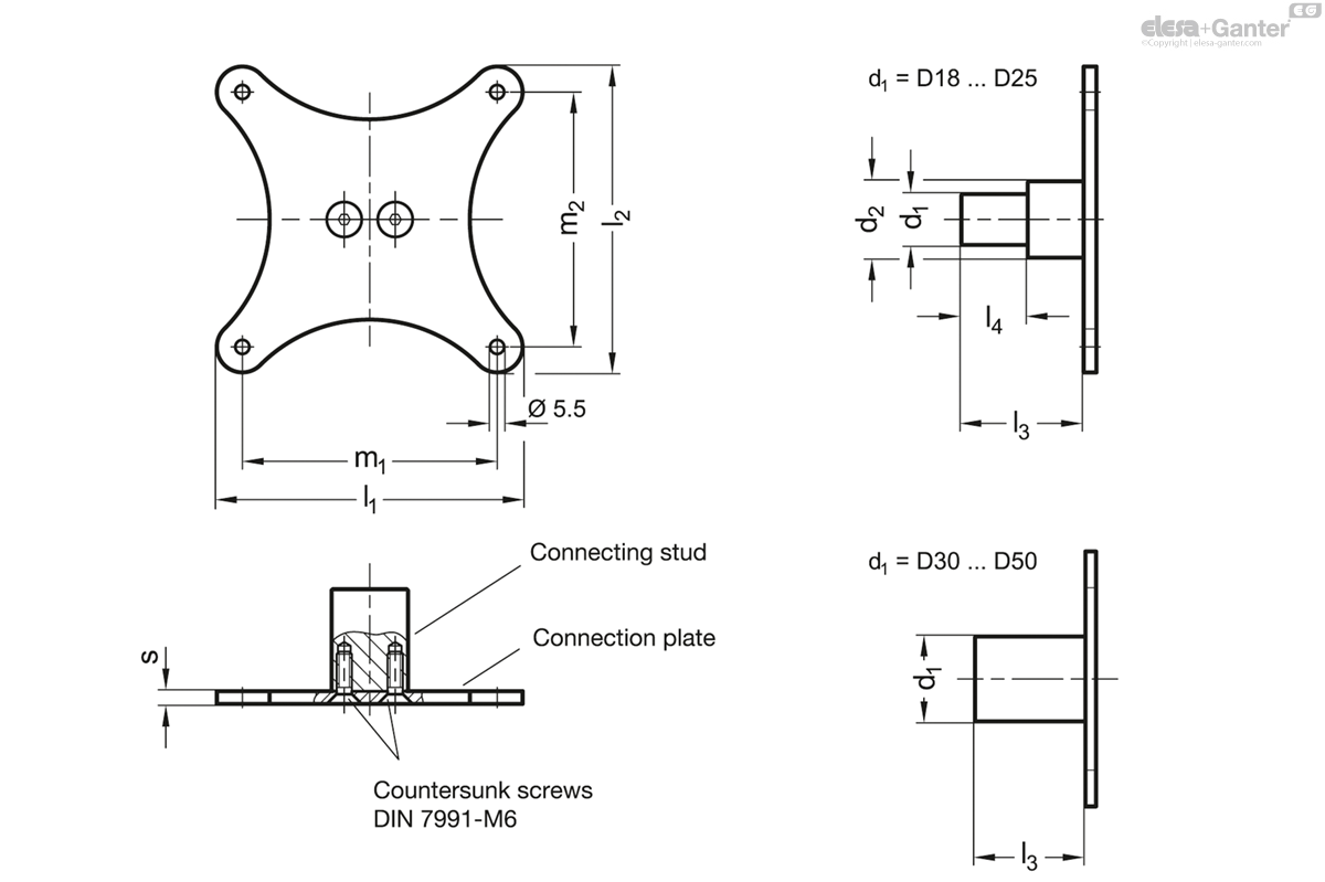 Monitor mounts