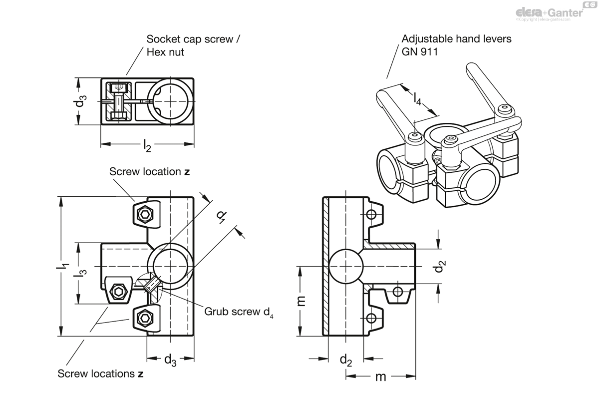 Angle Connector Clamps