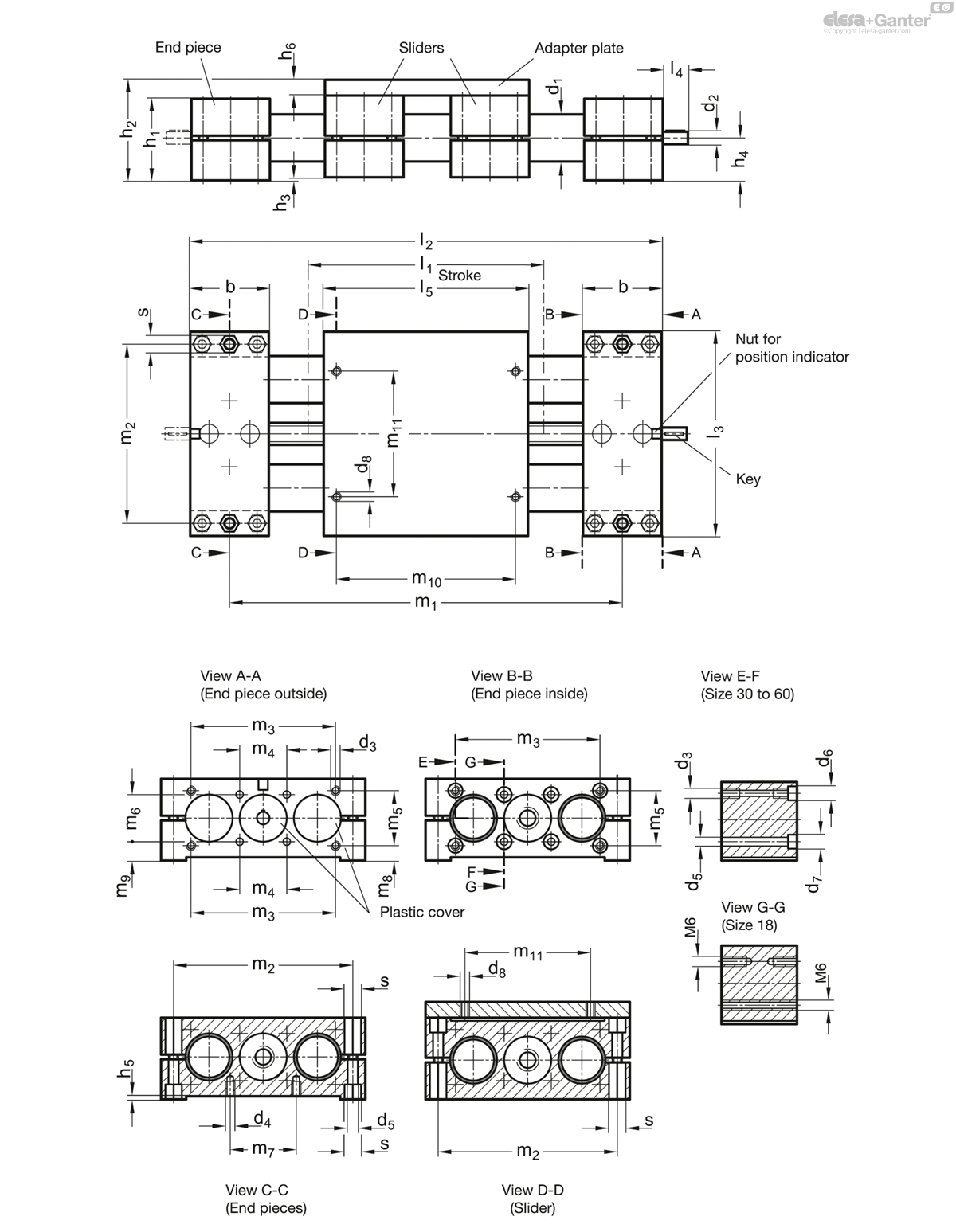 Double Tube Linear Actuators