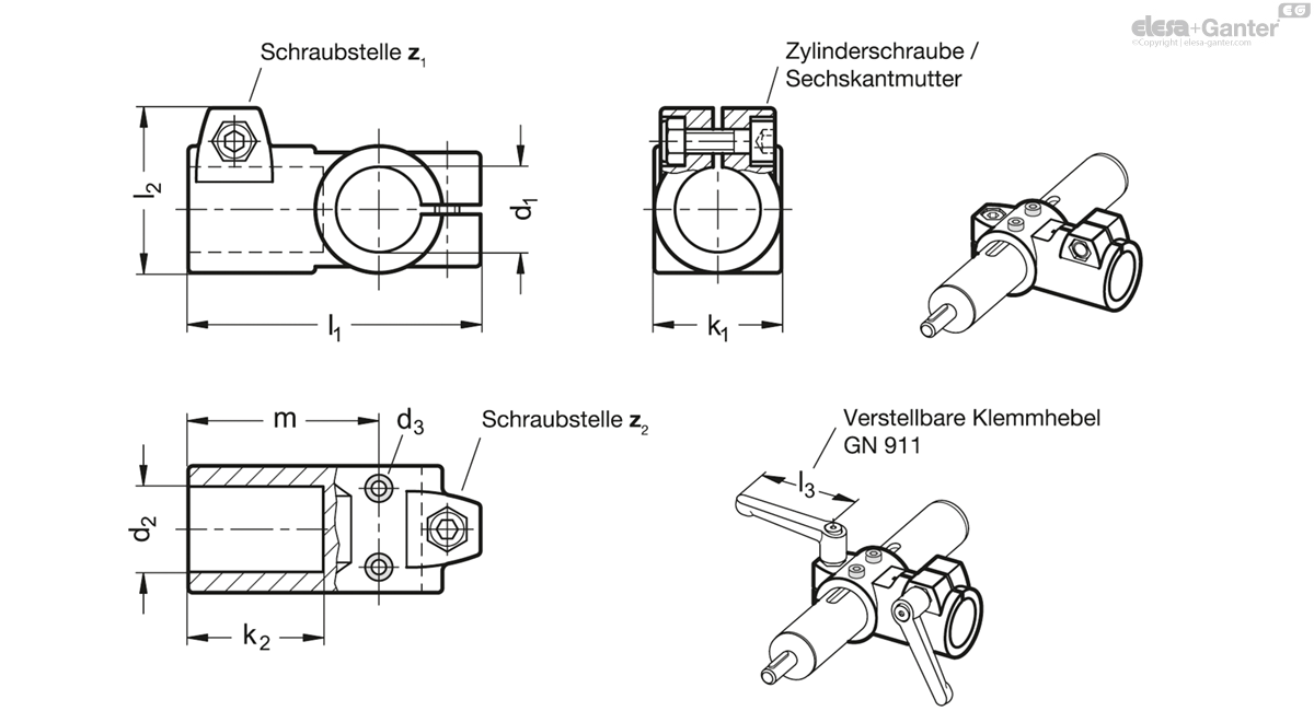 Winkel-Verfahrschlitten