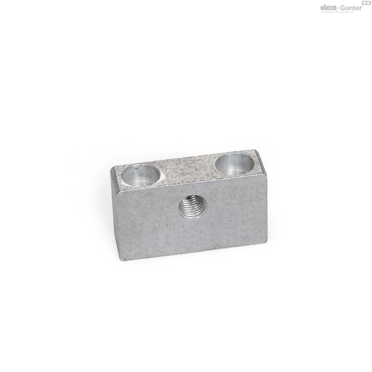 with thread, mounting from above