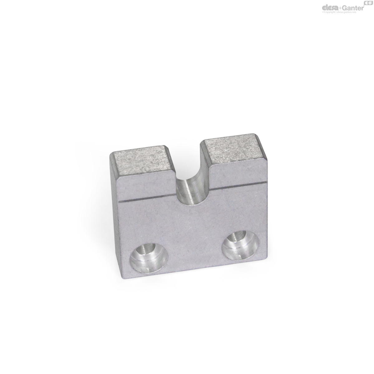 with groove, mounting from the front
