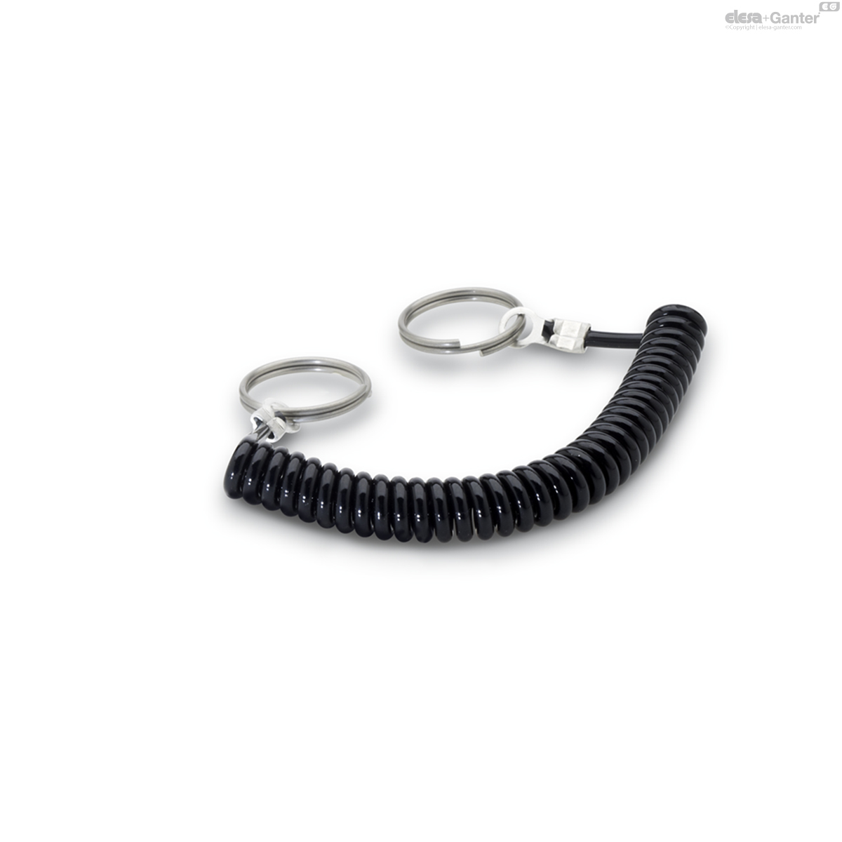 Spiral Retaining Cables