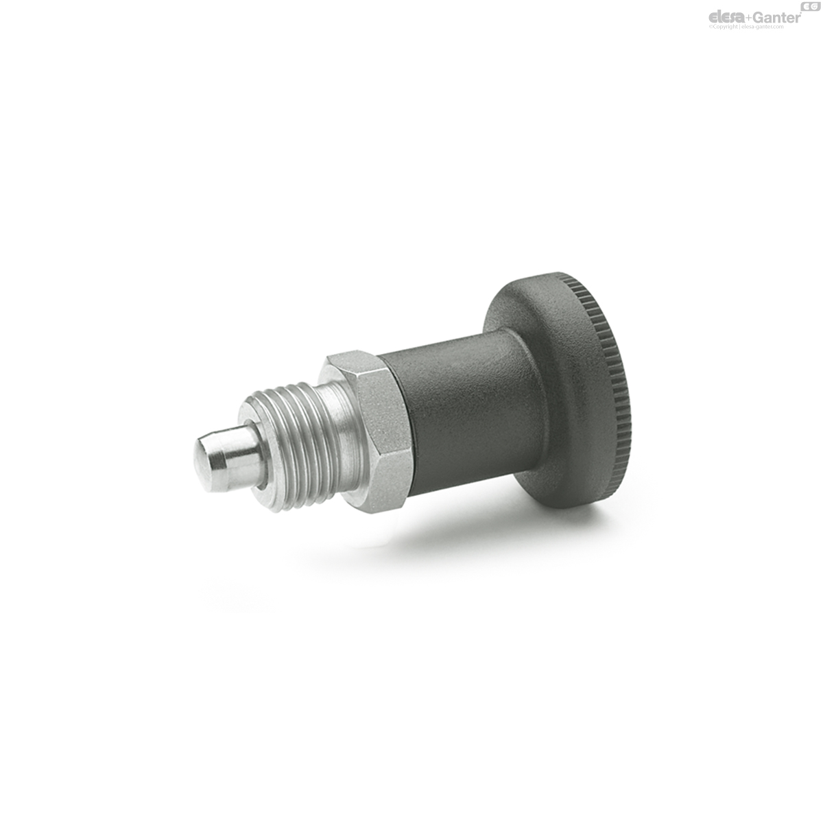 Indexing plungers, Stainless Steel