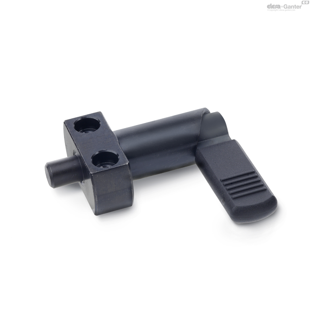 Cam action indexing plungers