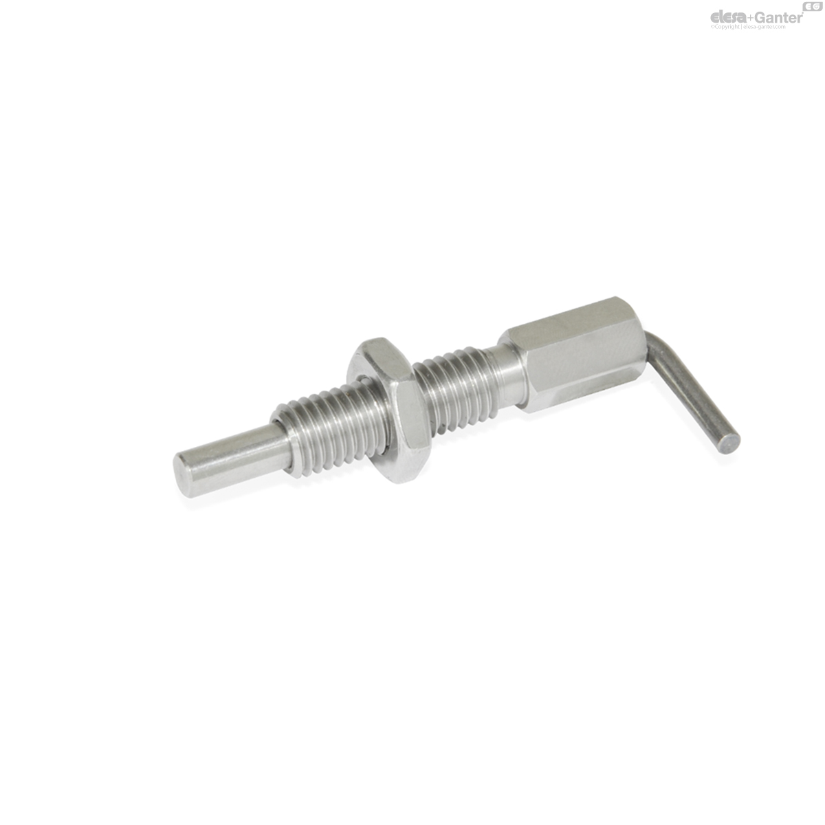 Indexing plungers, Stainless Steel