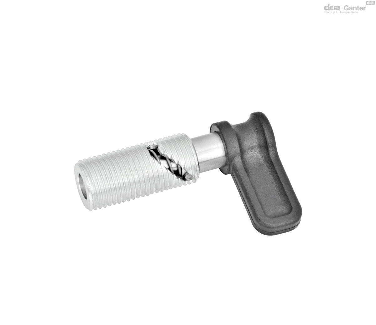 mit Rastsperre, ohne Kontermutter