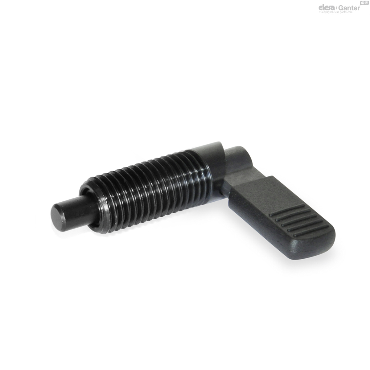 Left-hand lock, with plastic cap