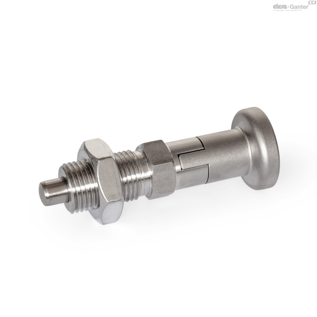 with rest position, with Stainless Steel-Knob, with lock nut
