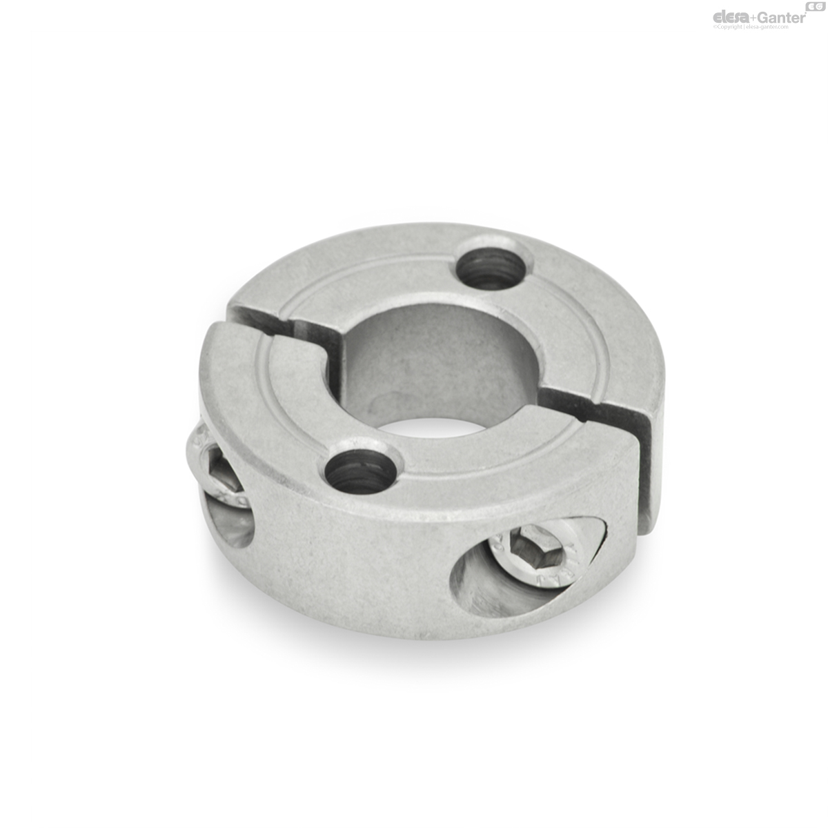 With two through holes