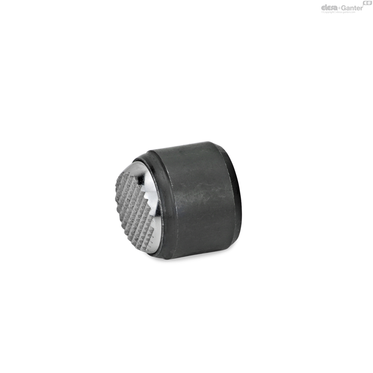Serrated contact face, with automatic return