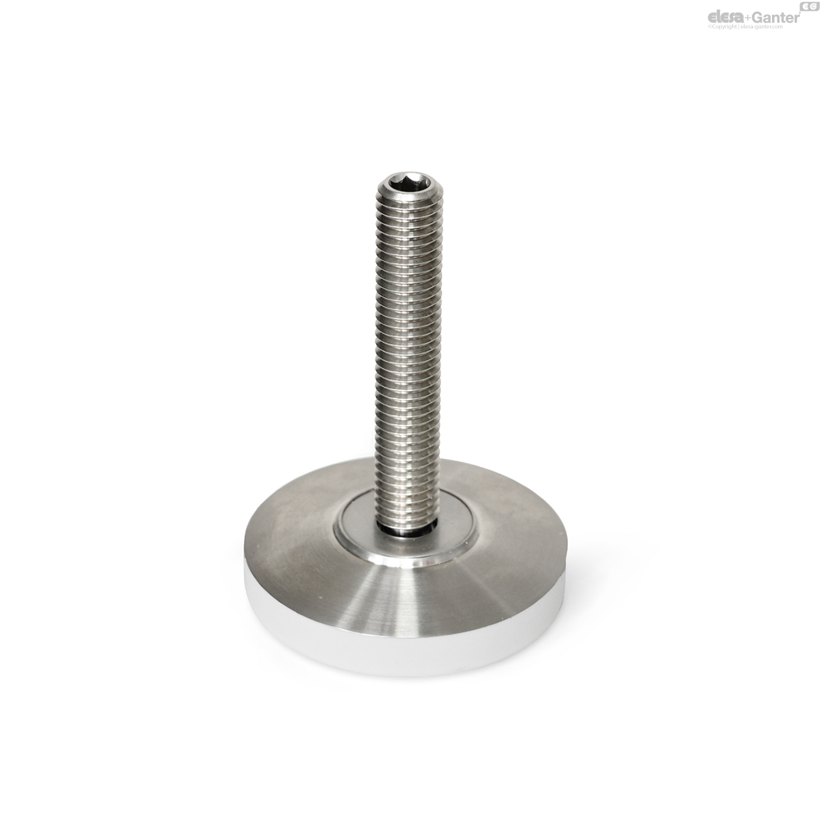 With plastic cap, gliding