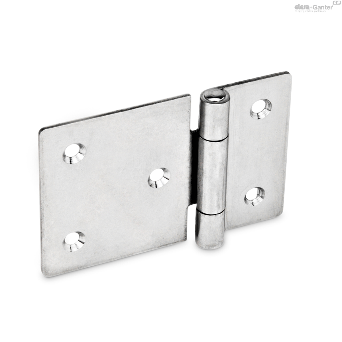Edelstahl A4, horizontal verlängert