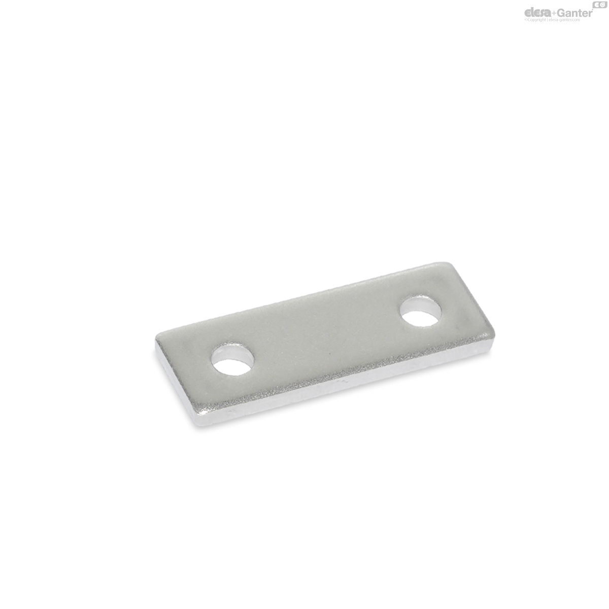 Plaques d'écartement en inox