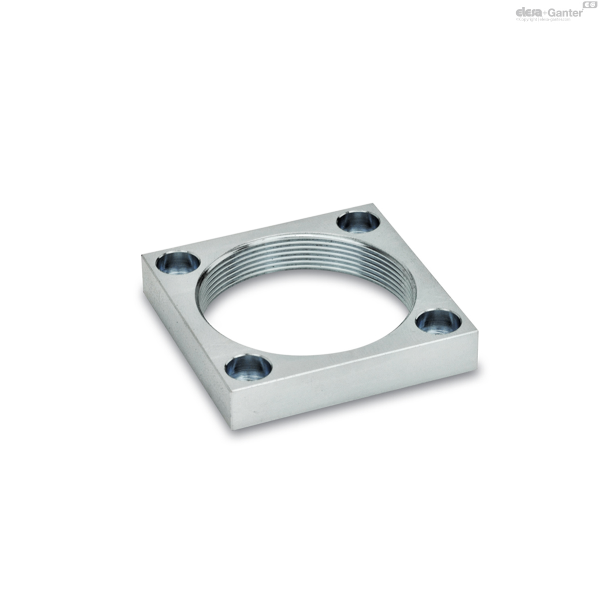 Threaded flanges