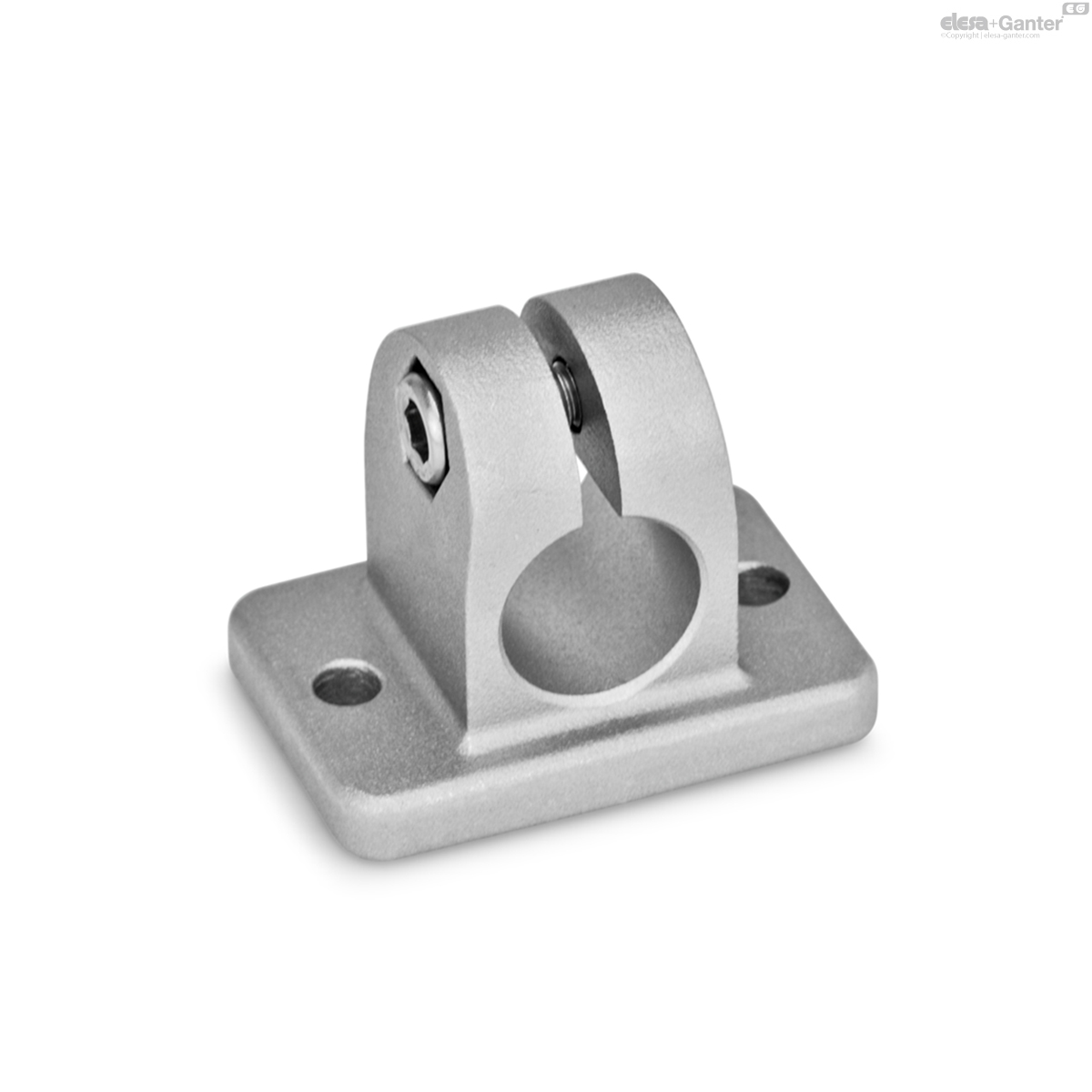 Aluminium, mit 2 Befestigungsbohrungen