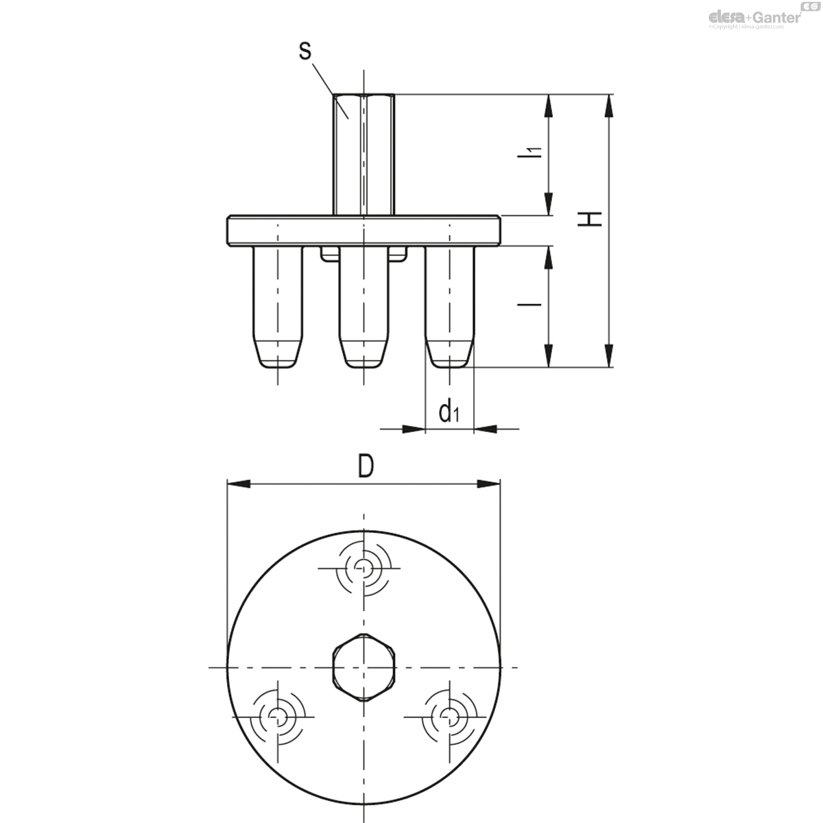 Tool for mounting ERX adjustable handles
