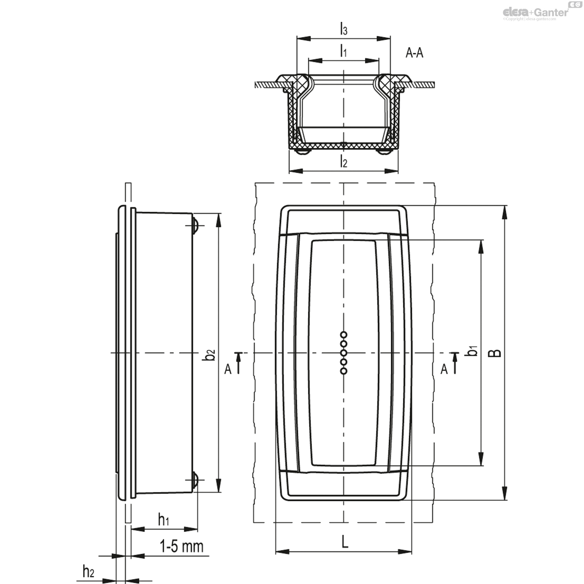 Bi-directional flush pull handle