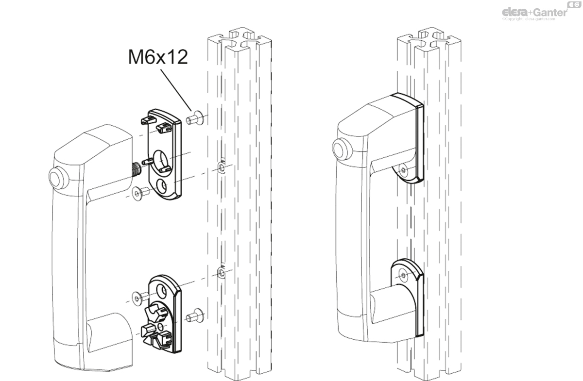 Kit d'assemblage pour profilés