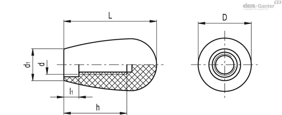 Gewindebohrung