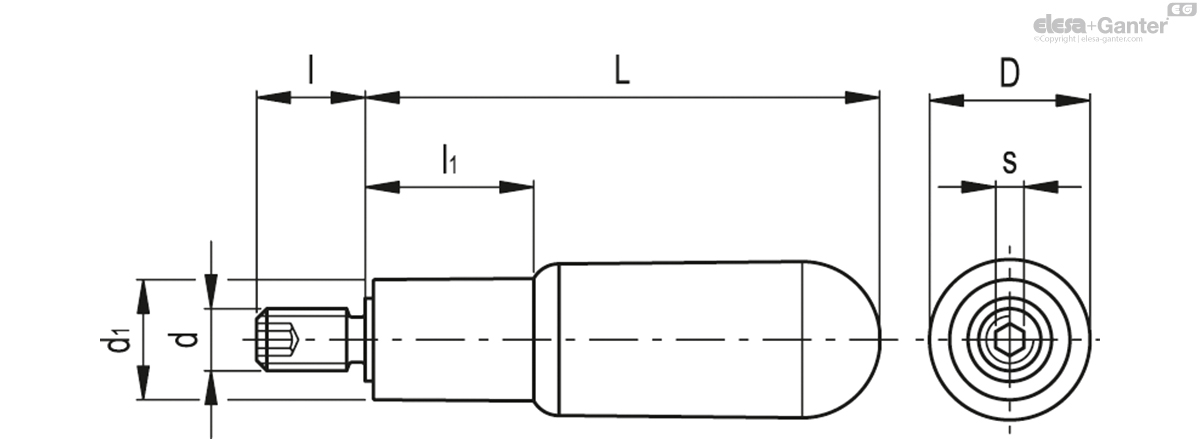 Goupille en acier inoxydable
