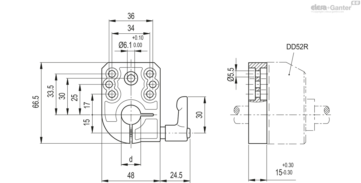 Bases for spindle locking