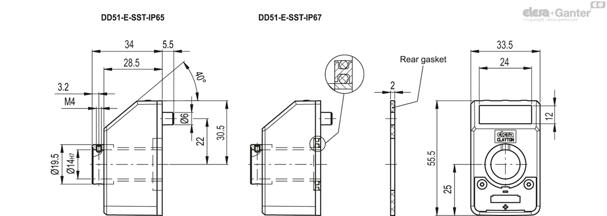 Elektronische positie-indicatoren
