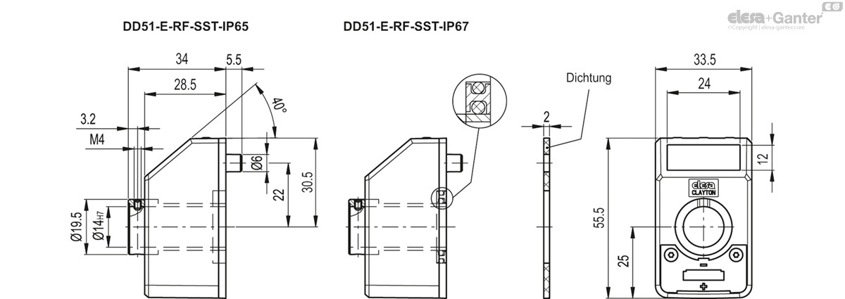 Elektronischer Stellungsanzeiger