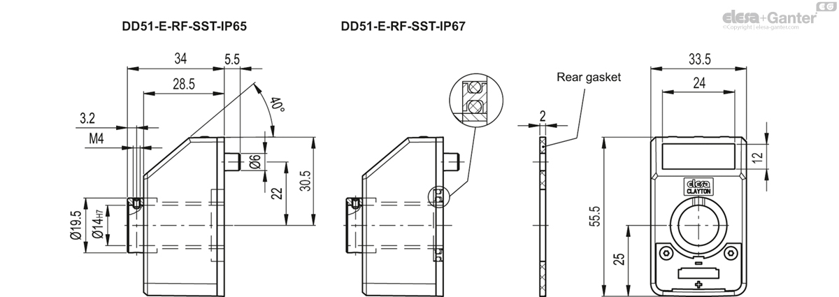 Elektronische positie-indicatoren