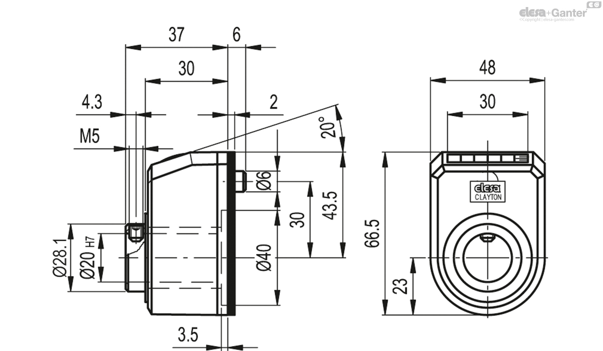 Mechanical position indicators