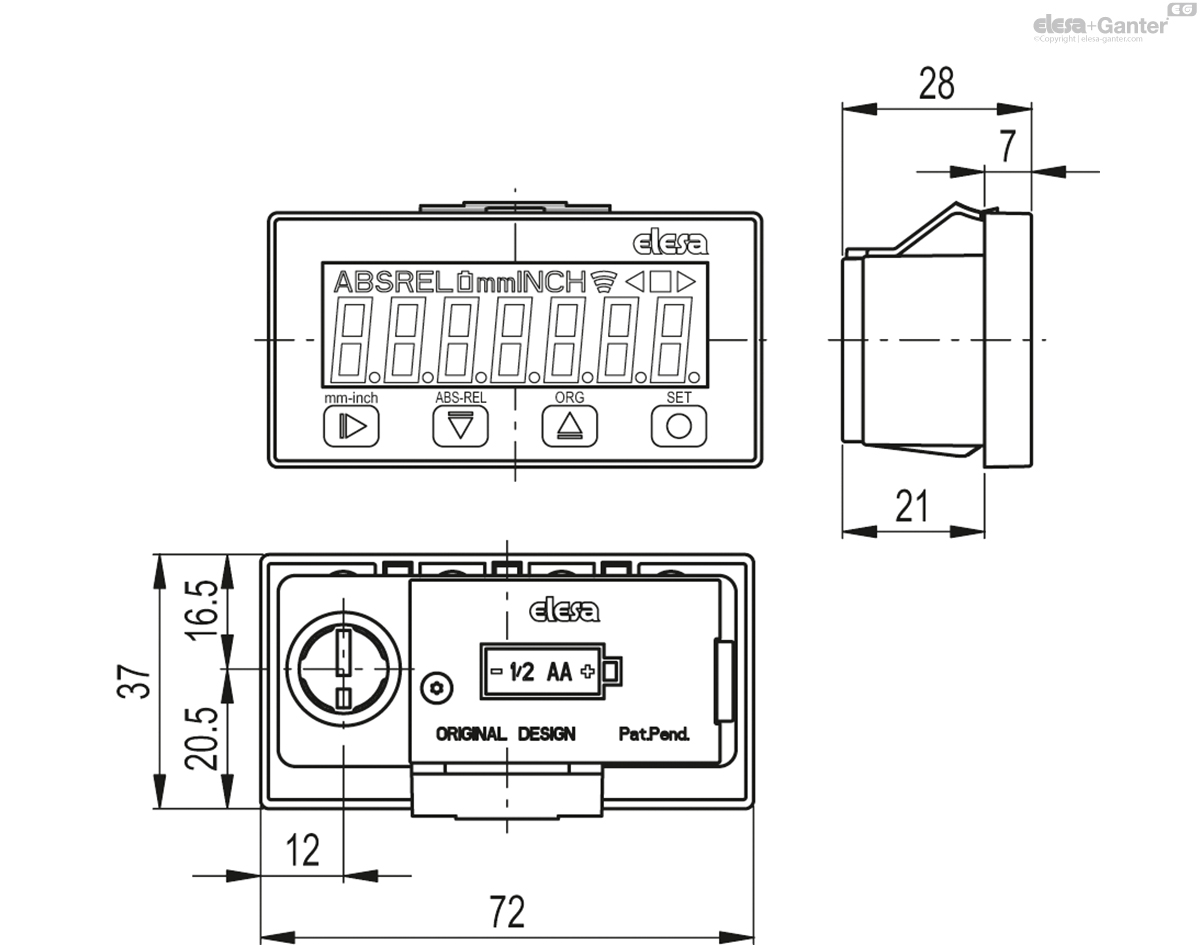 Längenmesssysteme mit magnetischem Sensor