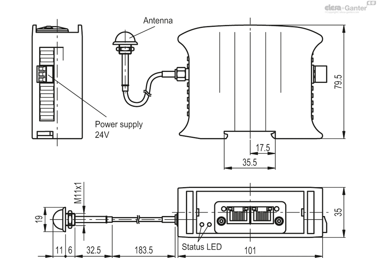 Besturingseenheid voor DD52R-E-RF