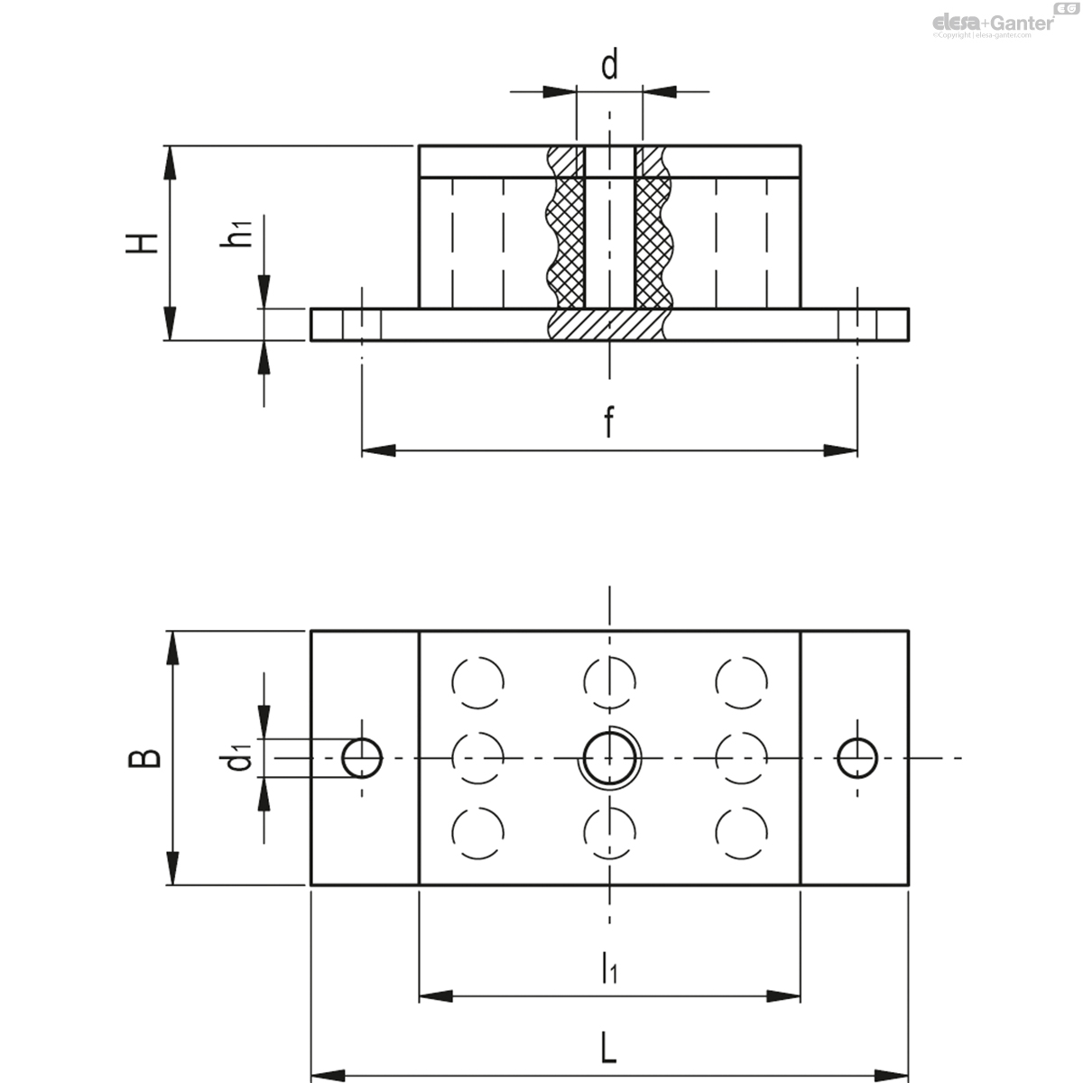 Rechteckige Platten