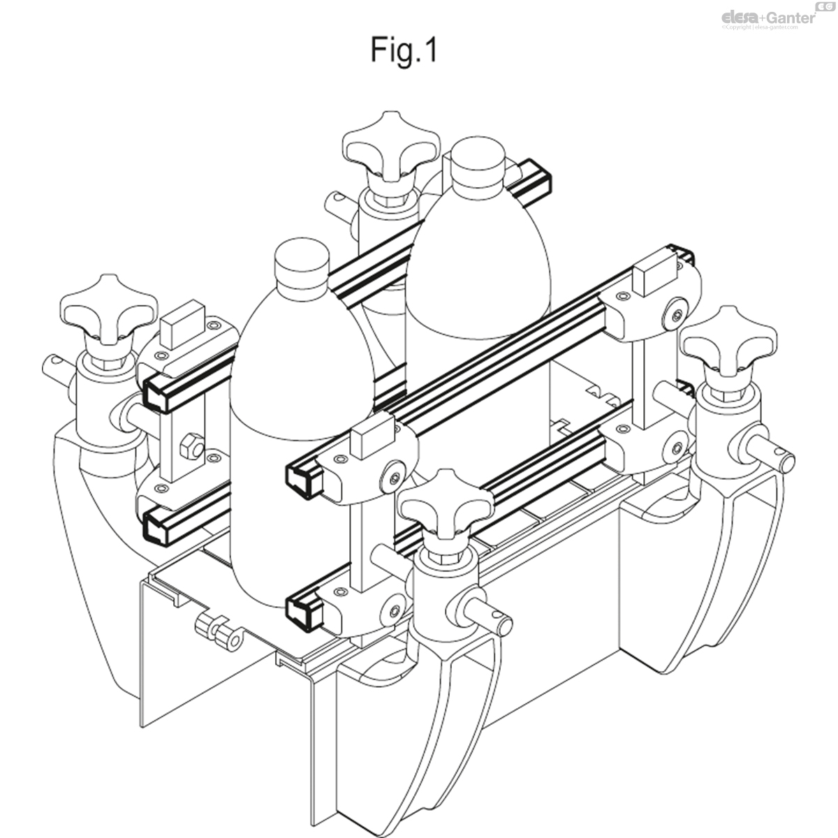 Linear guide rail, high temperature