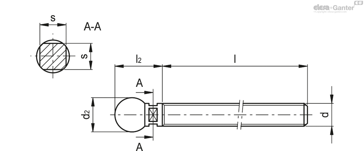 Spindeln für Gelenkfüße