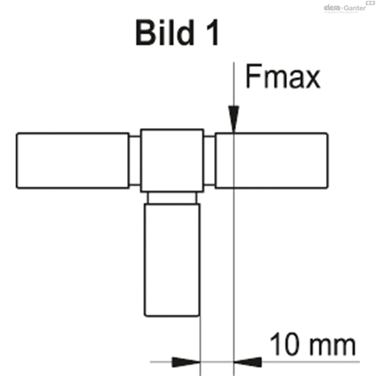 dreidimensionaler Fünf-Wege-Verbinder