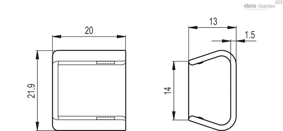 Supports d'extrémité pour rails de guidage linéaire
