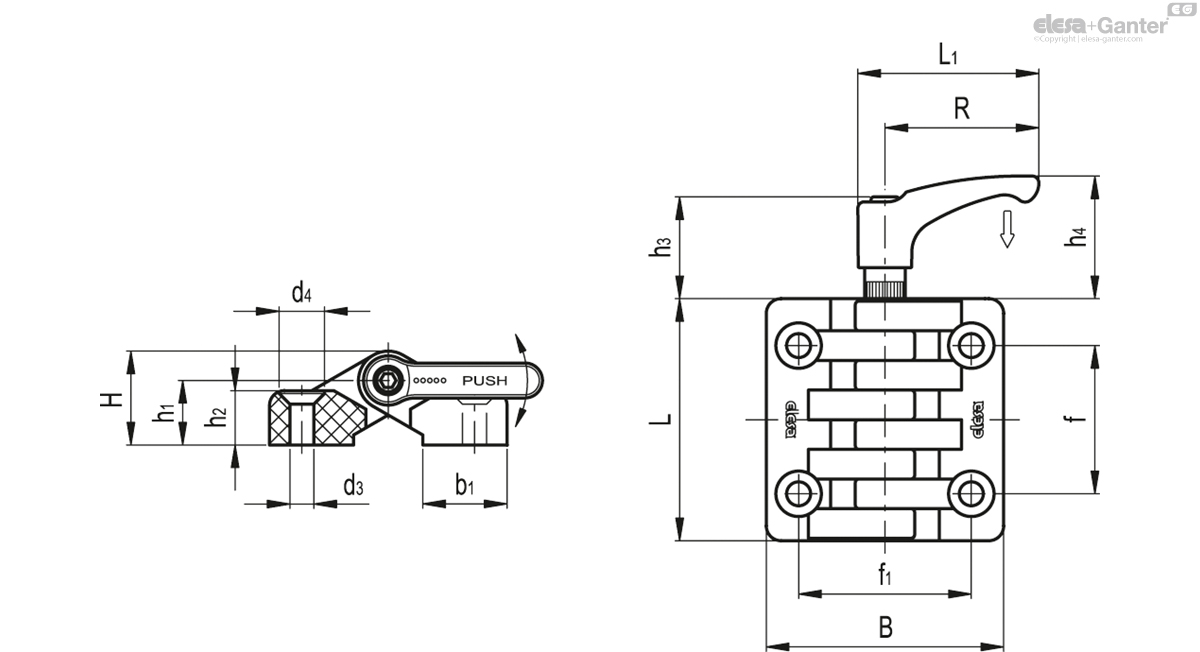 Hinges with friction brake