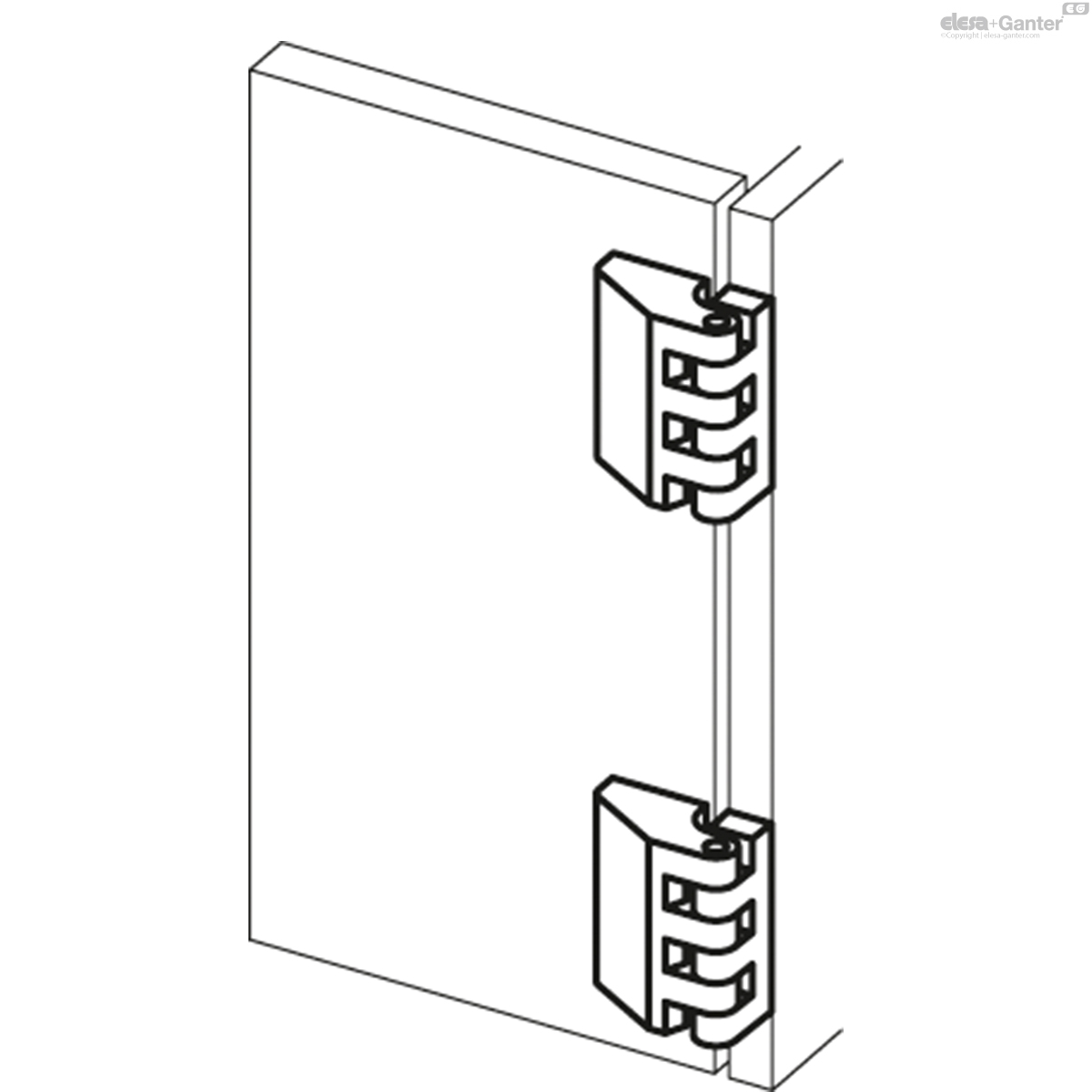 Bosses with threaded hole and threaded studs