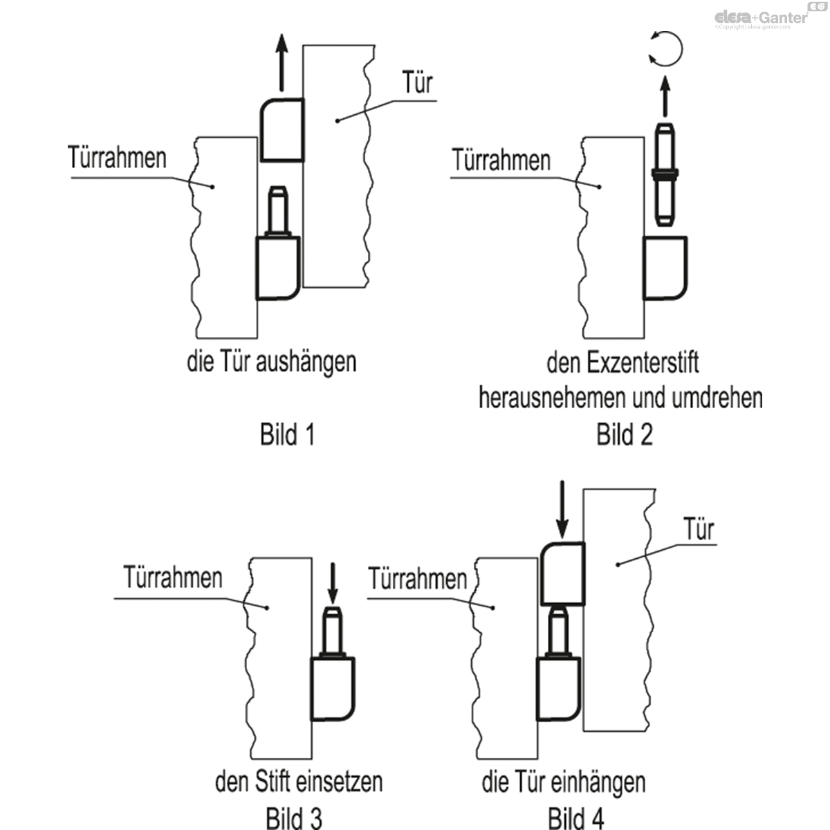 Gewindebuchsen Messing, vernickelt mit Gewinde-Sackloch