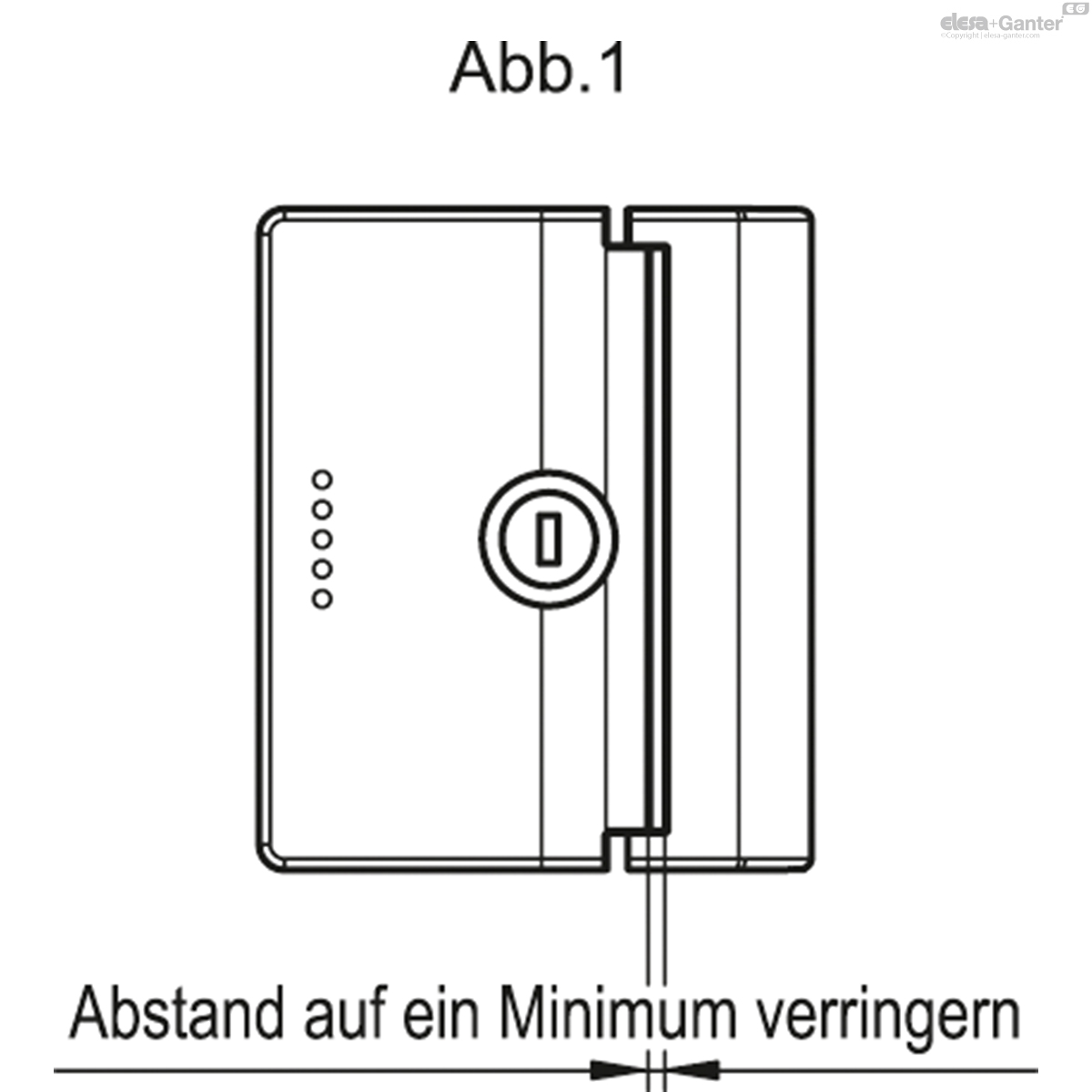 Griffleisten mit Verriegelung